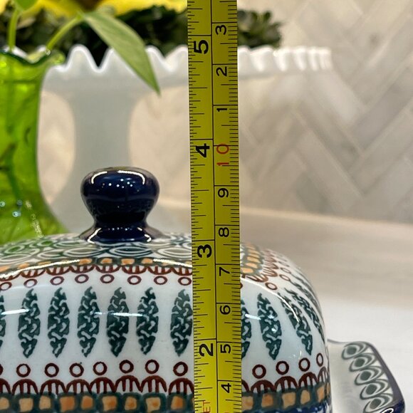 Imported Tuscany Butter Dish- NWT - Picture 9 of 16